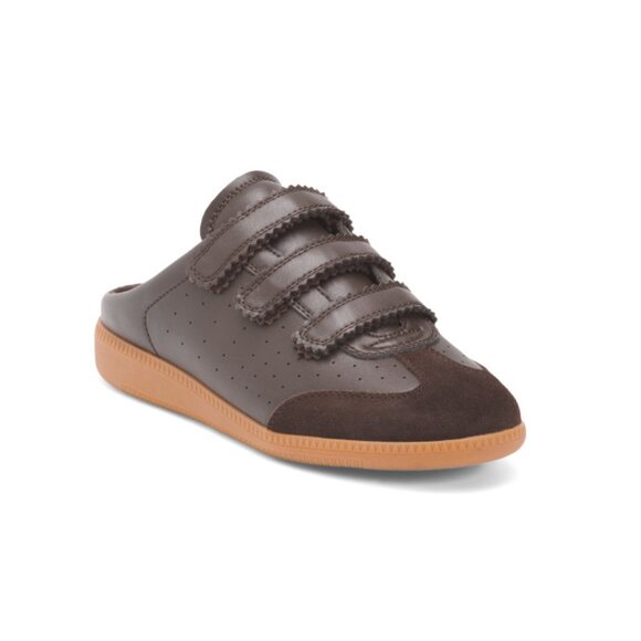 STEVE MADDEN Brown Memento Slip On Mule Style Sneakers - Picture 1 of 2